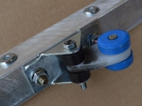 Aluminum függesztés görgővel