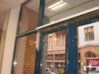 Átlátszó műanyag függöny