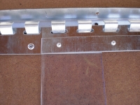 Galvanizált acél felfüggesztés PVC szalaghoz