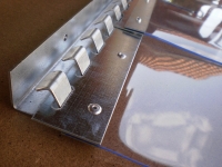 PVC szalag galvanizált acél felfüggesztés