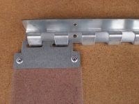 Galvanizált lemezpár 100mm felfogatás