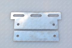 INOX lemezpár 100mm