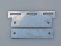 Inox lemezpár 100 mm