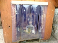 PVC függöny kutyának