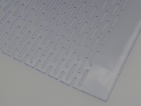 Perforált pvc víztiszta