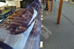 Piaci stand védőfólia