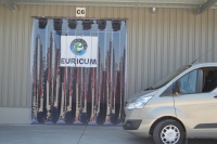 Logózott PVC függöny